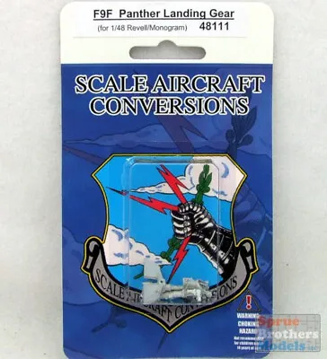 SAC48111 1:48 Scale Aircraft Conversions - F9F Panther Landing Gear (REV Kit) • $19.84