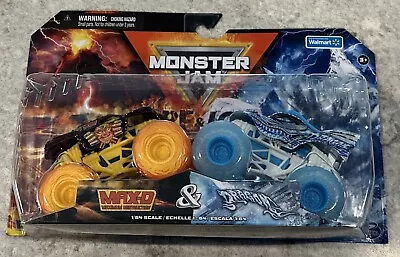 MONSTER JAM Fire And Ice Max-D & Dragon HTF! • $26
