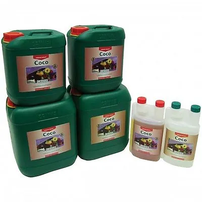 Canna Coco A&B Set Optimal Growth & Flower/Bloom Fertilizer Nutrient Hydroponics • £69.95