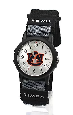 Timex Auburn University Black Canvas Band Men's Watch Twzuaubya • $39.95