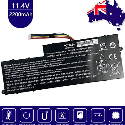 Laptop Battery For Acer Aspire V5-571-6893 E3-112-C2S5 E3-112-C3XN V5-571P • $55.95