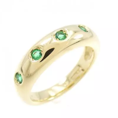 Authentic MIKIMOTO Emerald Ring 0.12CT  #260-006-733-1413 • $706.25