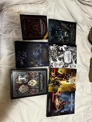 Dungeons & Dragons 5e Book Lot Alternative Covers Unopened Spelljammer Set • $100