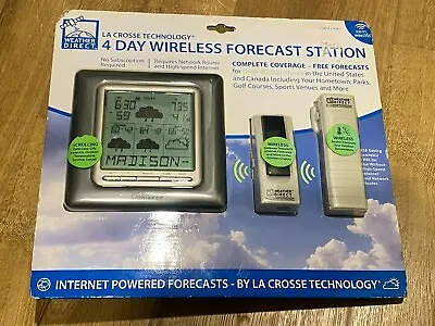 Weather Direct La Crosse Technology 4 Day Wireless Forecast Station BRAND NEW • $33