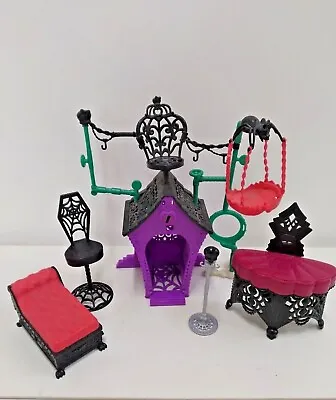 Monster High Assorted 5 Piece Furniture And Playset Lot • $25