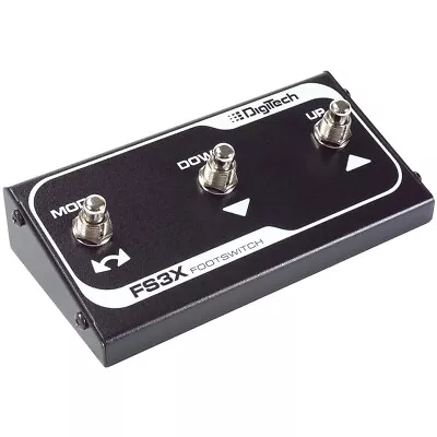 DigiTech FS3X 3-Button Guitar Effect Pedal Footswitch - NEW - • $42.95