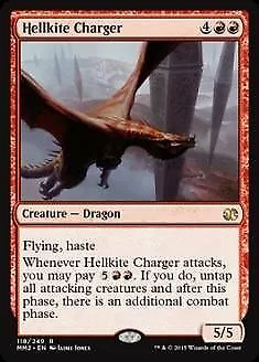 Hellkite Charger Modern Masters 2015 NM Red Rare MAGIC GATHERING CARD ABUGames • $2.99