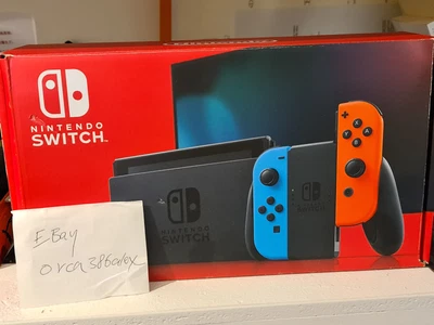 $192 • Buy Nintendo Switch Portable Console Ver 2 - Neon Blue/Neon Red, Mint Condition.  