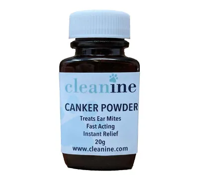 Ear Canker Powder Ear Mite Powder For Dogs Cats Horses Rabbits Instant Relief • £8.99
