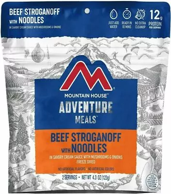 Mountain House Beef Stroganoff With Noodles Freeze Dried Backpacking & Camping • $11.25