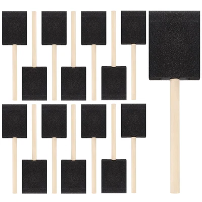 $14.99 • Buy 20 Pcs Foam Paint Brushes, 2 Inch Foam Brush, Wood Handle Sponge Brush