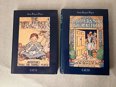 Mary Frances Set Of 2: Housekeeper And Sewing Book 1998 HC DJ Great Gift • $75
