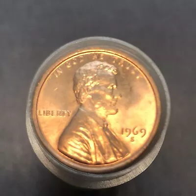 $29 • Buy 1969-S Penny Roll GEM RED ROLL!!!