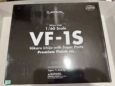 Arcadia Macross 1/60 Hikaru Ichijo VF-1S With Super Parts Premium Finish • $255