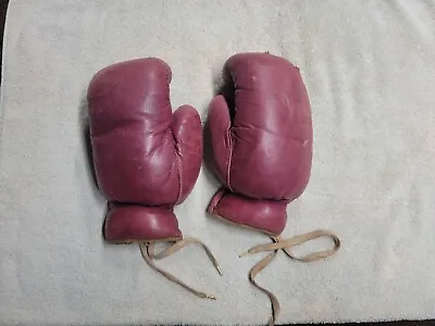 Vintage Pair Of Boxing Gloves • $69.99