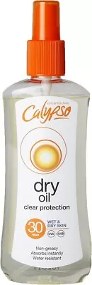 Calypso Dry Oil Wet Skin With SP30 FREE SHIP • £7.24