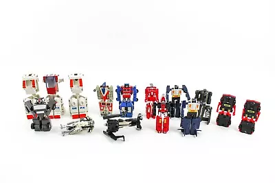 Bandai Tonka GoBots Tranformers Figure Lot 1980s SOME DAMAGE Vintage (15) READ • $54.99