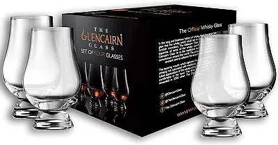 Glencairn Whisky Glass Set Of 4 In 4 Pack Gift Carton • $28.99