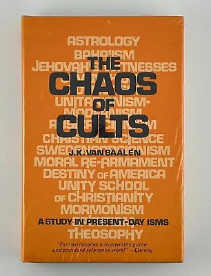 The Chaos Of Cults A Study Of Present Day Isms 80s Copy New/Sealed! Van Baalen • $15.99