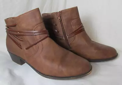 Madden Girl Women's Brown Ankle Boots Size 10M #R6 • $13.99