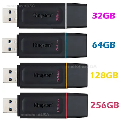 Kingston 32GB 64GB 128GB 256GB USB 3.0 Flash Drive Thumb Memory Stick Pen Lot • $5.90