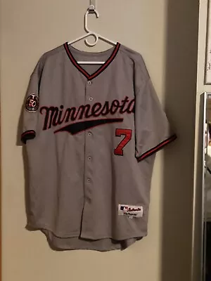 MINNESOTA TWINS GRAY JOE MAUER Jersey  Size 54/XXL • $63.99