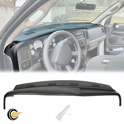 $91.06 • Buy FOR 2002 2003 2004 2005 DODGE RAM 1500 2500 Molded ONE PC DASH COVER OVERLAY KIT