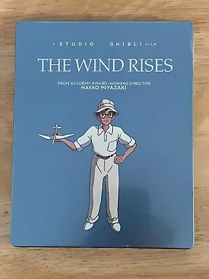 The Wind Rises Blu-Ray Steelbook Brand New Studio Ghibli Miyazaki 2021 DVD • $20