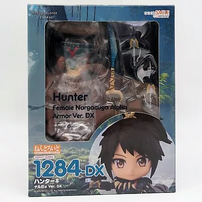 NEW Hunter Female Nargacuga Alpha Armor Ver. DX Nendoroid 1284-DX Figure • $149.99