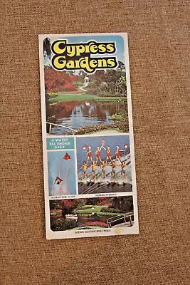 Cypress Gardens Vintage Travel Brochure Circa 1970s Advertisement • $4.95