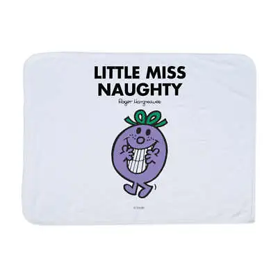 Little Miss Naughty Blanket Mr Men Home Cosy Soft Throw • £20