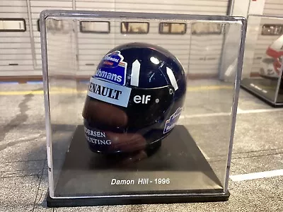 Spark 1/5th Drivers Helmet Damon Hill Williams 1996 Rothmans Livery • £34.99