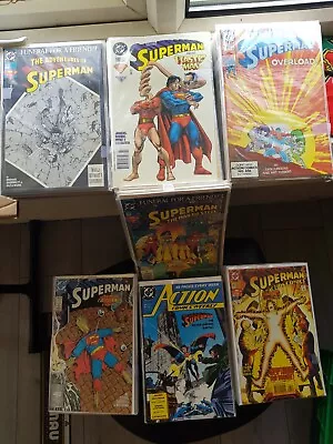 Job Lot Bundle Of X10 DC Random Comics Books! Boarded And Bagged!  • £12.99