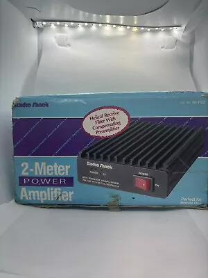 Radio-Shack 2-Meter Power Amplifier Pre-Amp With Helical Receive Filter  19-1122 • $120