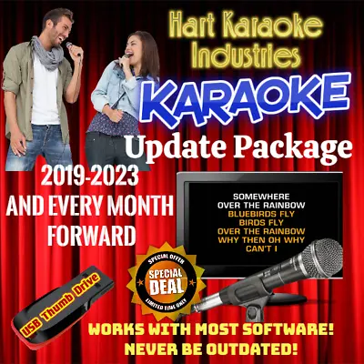 Karaoke Hard Drive Collection - Update Package - 2019-2024 New Karaoke Songs! • $99.99