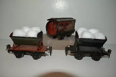 Marklin Prewar O Gauge Train Consist Snow Plow Dump Cars Vintage Original German • $349