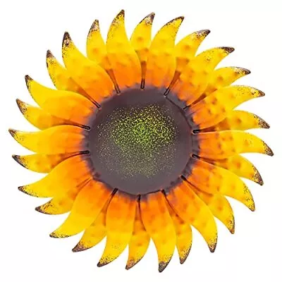 6x6 Inches Sunflower Metal Flowers Wall Decor Metal Wall Art Decorations Hanging • $11.39