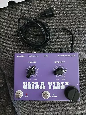 Sweet Sound Ultra Vibe II  Guitar Chorus & Vibrato Effects Pedal Uni-Vibe RARE • $799.99