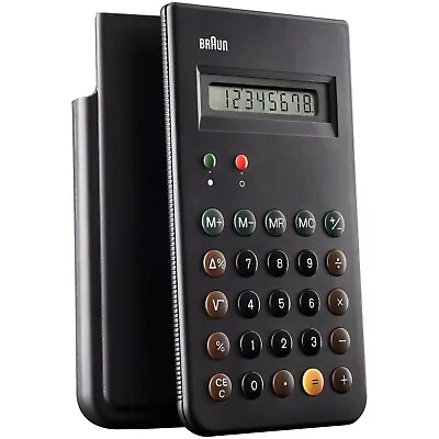 £45 • Buy Braun BNE001 Black Calculator Designed By Dieter Rams