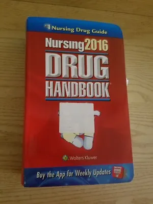 Nursing 2016 Drug Handbook By Lippincott Mercer Staff (2015 Paperback) • $15.99