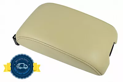 2008-2013 Infiniti G37 Coupe Center Console Beige Leather Armrest Lid OEM • $71.99