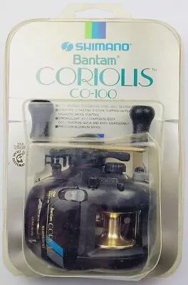 Vintage NOS Shimano Baitcasting Reel - Bantam CO100 Coriolis R/H Made In Japan • $89.99