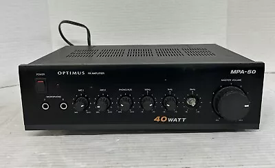 Optimus MPA-50 40 Watt PA Performance System Amplifier • $25