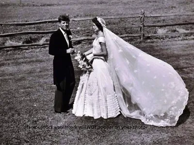 John F Kennedy Wedding PHOTO JFK Jackie • $5.78