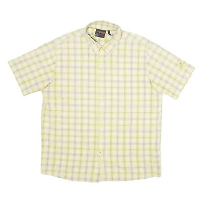 MAMMUT Mens Shirt Yellow Check L • £19.99