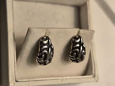 Retired Mignon Faget Sterling Silver Earrings • $75