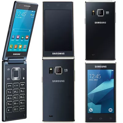 Samsung SM-G9198 Flip Unlocked 3.9  Big Keyboad LTE 4G 16MP Dual SIM Smartphone • $179.40