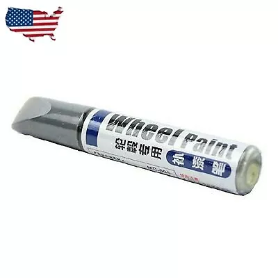 $8.98 • Buy 1pc Alloy Wheel Touch Up Pen Repair Paint Brush Curbing Scratch Maker Tool Rim
