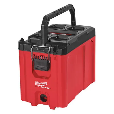 Milwaukee Tool 48-22-8422 Packout Compact Tool Box Polypropylene Black/Red • $69.97