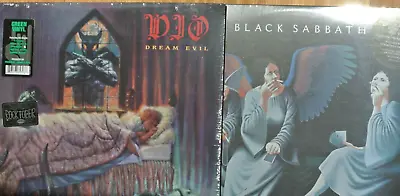 DIO Dream Evil LP Ltd Green Vinyl + BLACK SABBATH Heaven And Hell 2-LP Gate 180g • $140.99